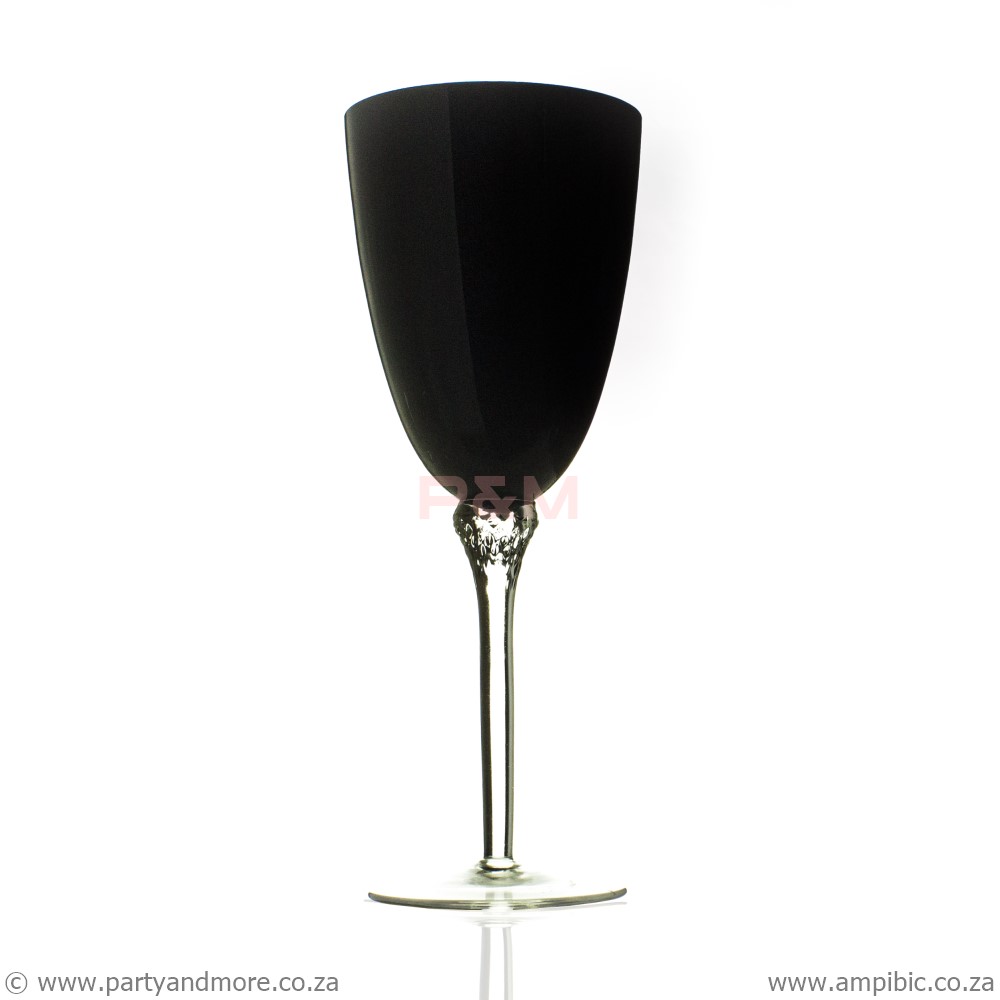 Wine Glass - Black