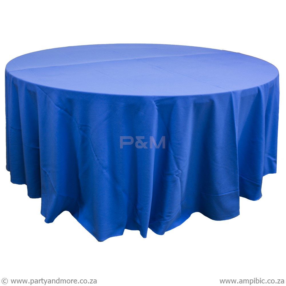Tablecloth - Round Blue