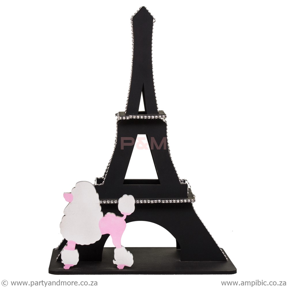 Eiffel Tower - Black Polly