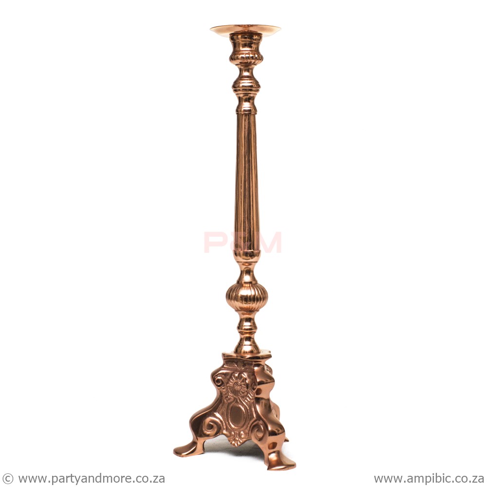 Candelholder Rosegold Tall