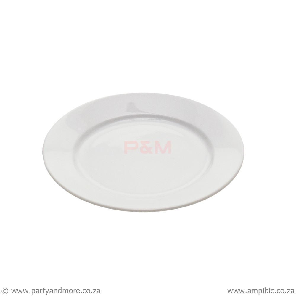 Dinner Plates round white