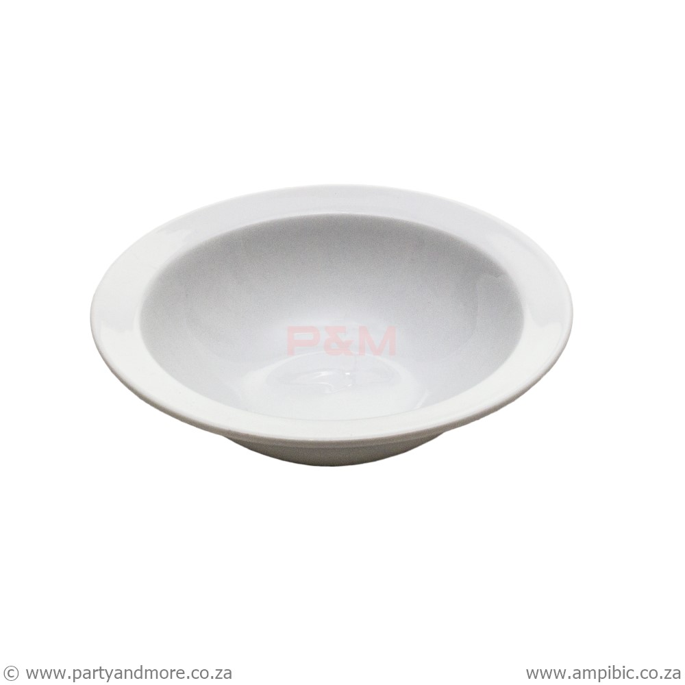 Pudding Bowl - round white